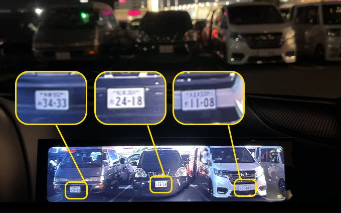 Système de vision nocturne 3.0 - Dashcam de rétroviseur numérique｜AKY-NV-X