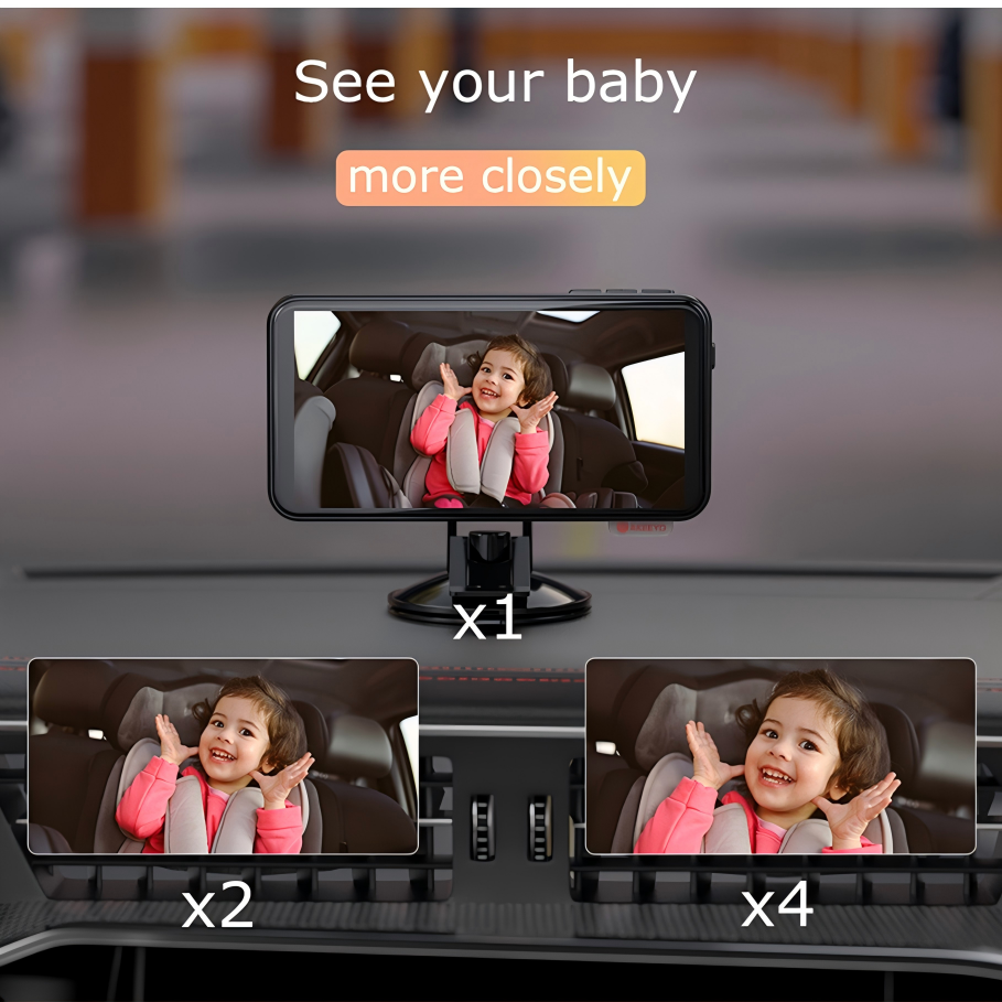 Baby Car Monitor Camera｜Smile