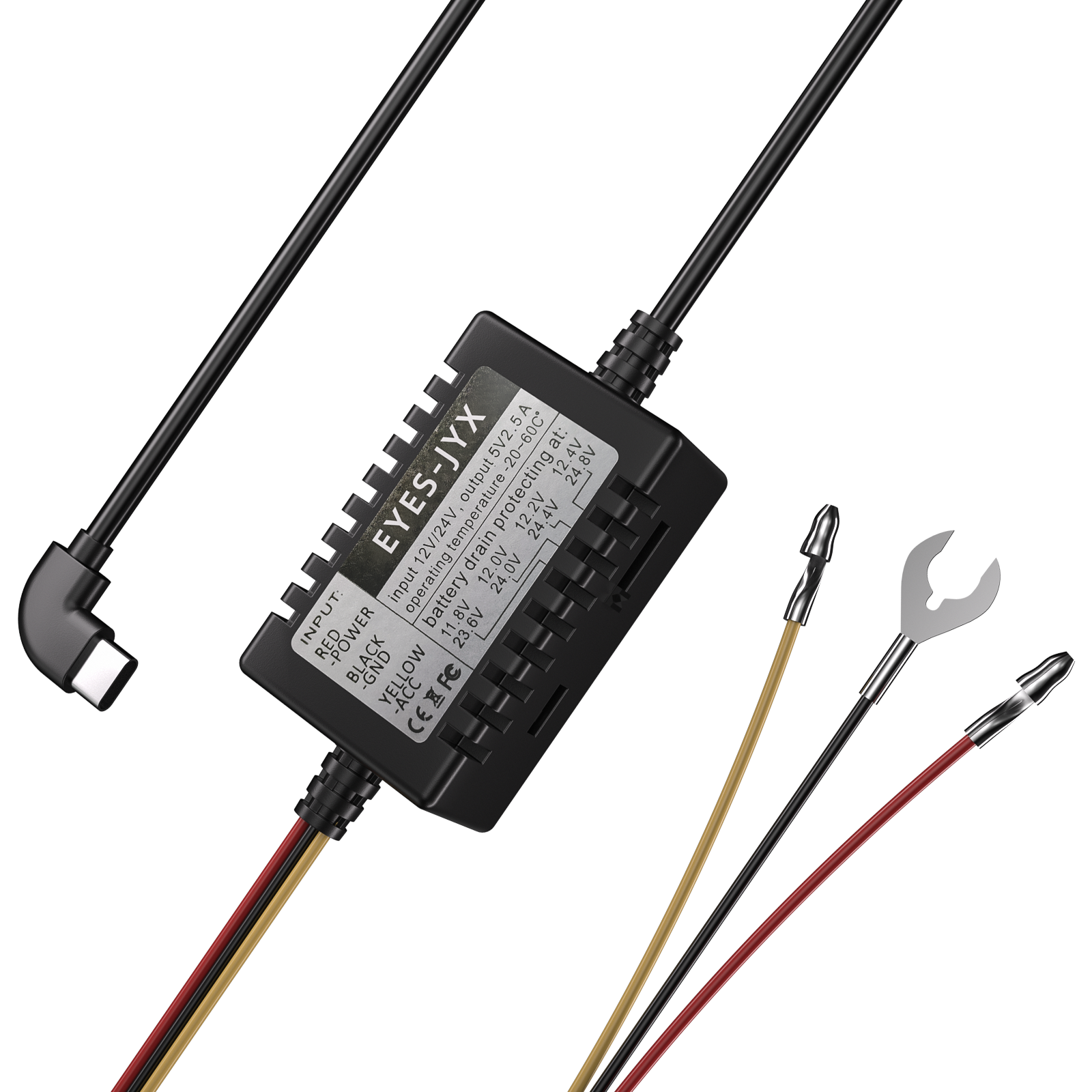 EYES Hardwire Kit for Parking Monitoring