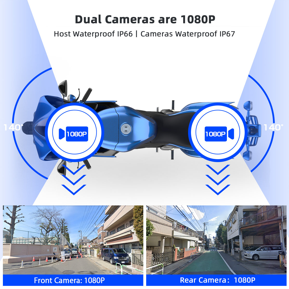 Dashcam with AI Noise Reduction & ENC Function ｜AKY-958N