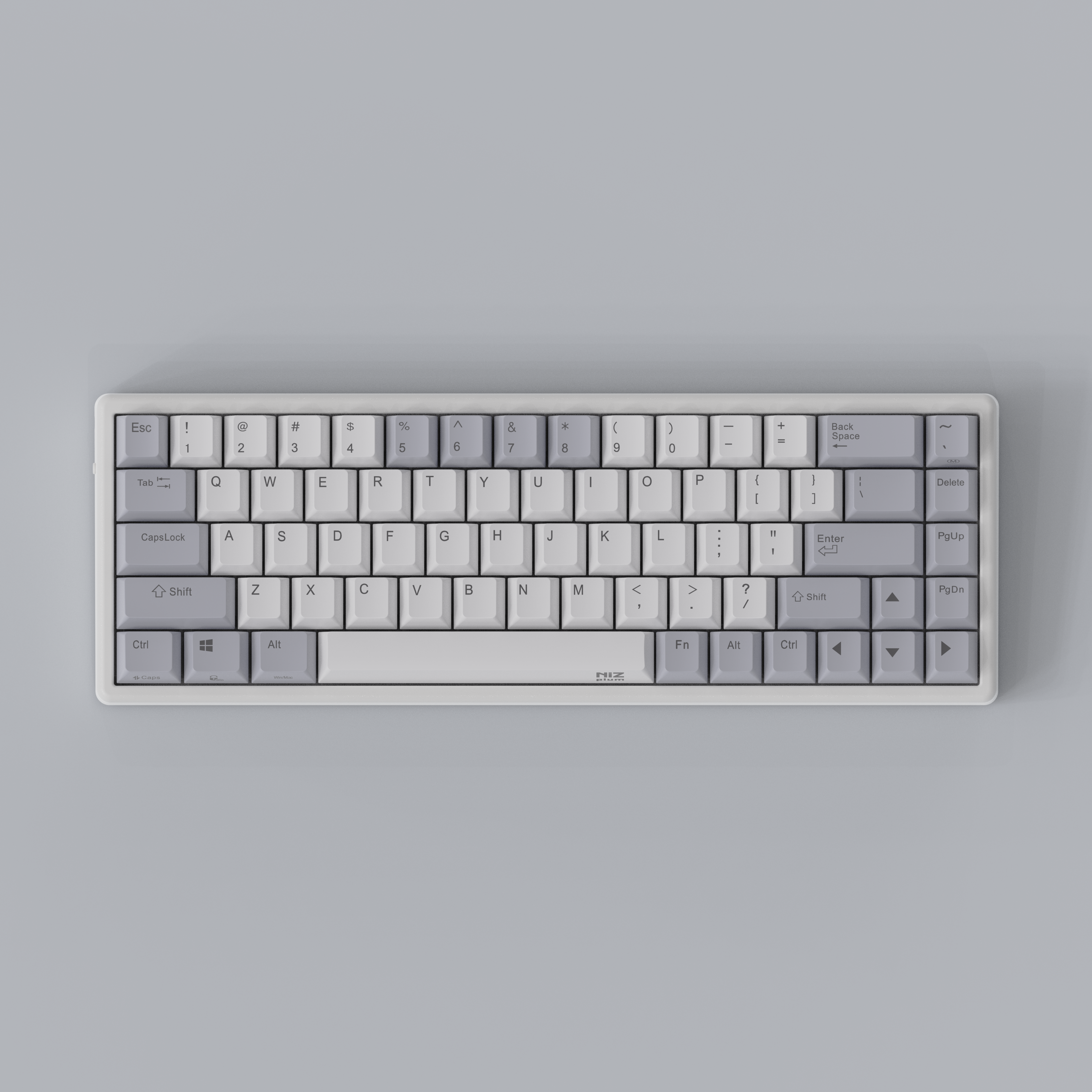 Blanc - Clavier Bluetooth EC électro-capacitif NiZ 35g