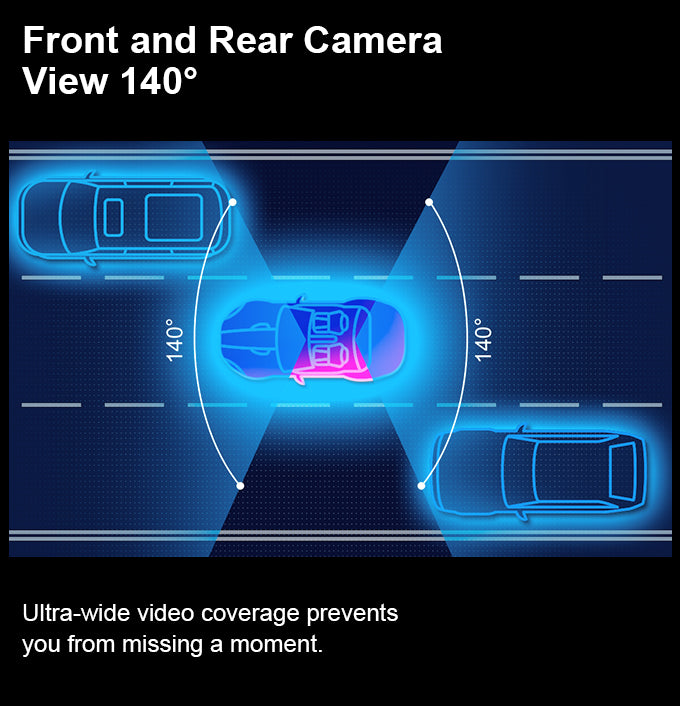 4K+2K Dashcam with Wi-Fi｜AKY-D10